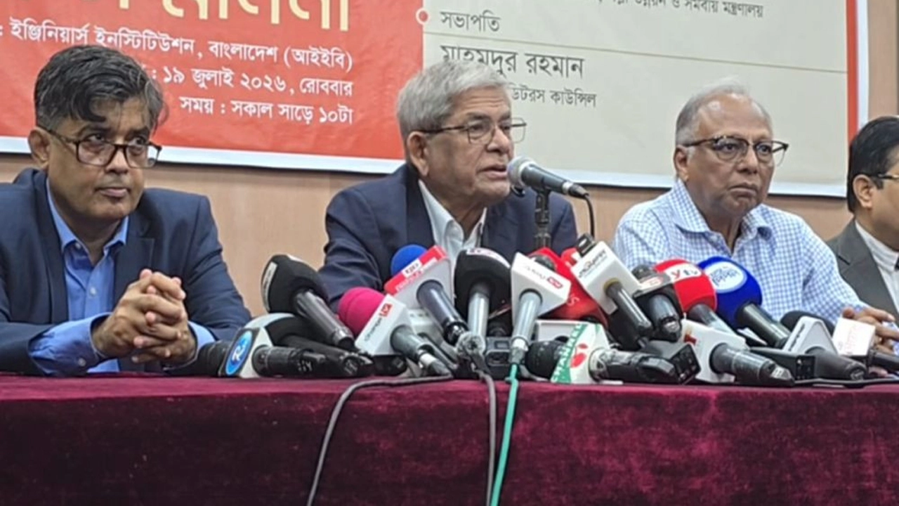 জুলাই সনদ নিয়ে বিভ্রান্তি বন্ধের আহ্বান মির্জা ফখরুলের